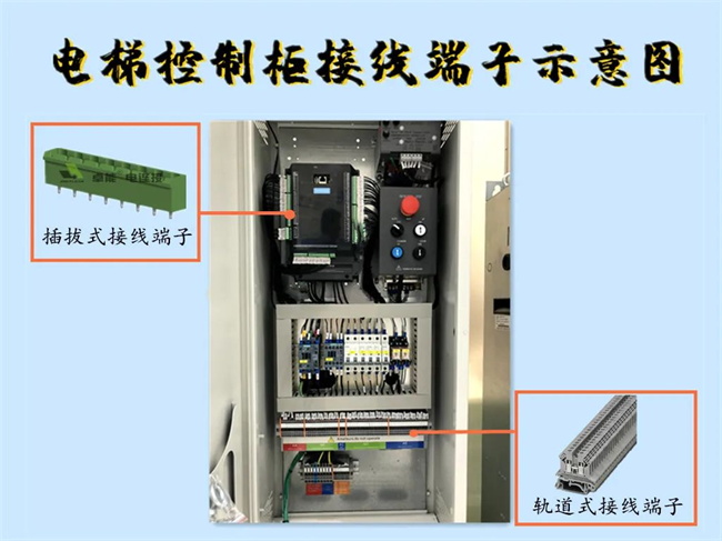 電梯控制柜接線端子實(shí)例